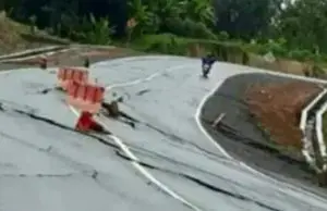 Lemahnya Pengawasan TP4D, Pembangunan Jalan Lingkar Timur Waduk Jatigede Terkesan Asal-Asalan