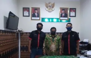 Lurah Juprianto Bersama Warganya Antisipasi Penyebaran Covid-19