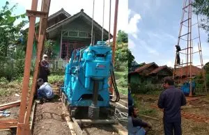 Diduga Proyek Siluman, Sumur Artesis di Desa Cikarag Malangbong Ditolak Warga