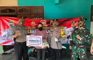 Polres Jepara Giat Baksos TNI-POLRI Peduli Covid 19 Dalam Rangka Hari Bhayangkara ke-74