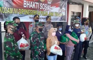 Polda Jawa Tengah dan Kodam IV Diponegoro Baksos “Mengabdi Untuk Negeri”