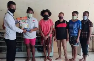 Kepedulian Polda Jateng kepada Warga Papua di Jawa Tengah Terdampak Covid-19