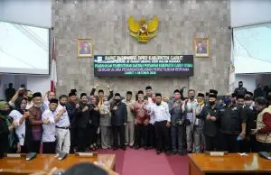 Bupati dan Wabup Garut Setujui Pembentukan Kabupaten Garut Utara
