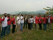 Sekjen DPP PSI Dea Tunggaesti Safari Politik dan Baksos di KBB