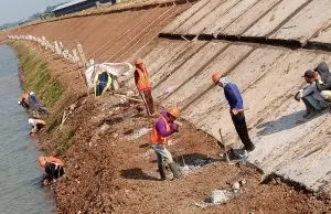 Pembangunan Embung Wanakaya Indramayu Diduga Sarat Penyimpangan