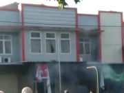 Polisi Selidiki Penyebab Kebakaran Kantor Dinas PUTRPRKP Pangandaran