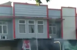 Polisi Selidiki Penyebab Kebakaran Kantor Dinas PUTRPRKP Pangandaran