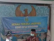 Serah Terima Jabatan Kepala Desa Bangodua Masa Bakti 2021-2027