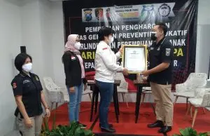 Komnas Perlindungan Anak Beri Penghargaan Kepada Polres Jember