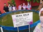 Peserta Workshop Potensi Bisnis Ikan Air Tawar Geruduk Taman Bhayangkari Polres Jember