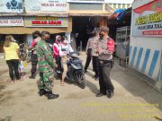 Posko Terpadu PPKM Level 2 Di Pasar Tradisional Desa Tulungagung Kecamatan Kertasemaya