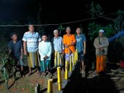 Pagar Makam Keluarga Bujuk Kasah Direnovasi