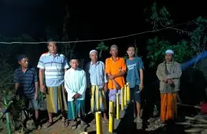 Pagar Makam Keluarga Bujuk Kasah Direnovasi