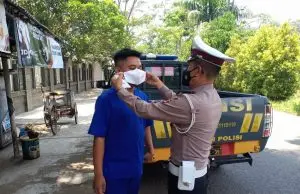 Polres Sumedang Perketat Prokes Melalui OPS Patuh Lodaya 2021