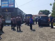 Polres Sumedang Lakukan Pengamanan Audensi ABSN Dan BPS Sumedang
