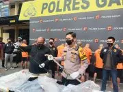 14 Tersangka Pembunuhan Berencana, Berhasil Diamankan Team Sancang dan Sat Reskrim Polres Garut