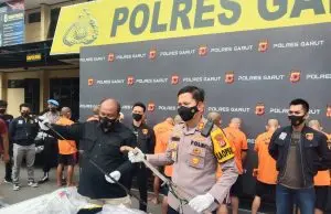 14 Tersangka Pembunuhan Berencana, Berhasil Diamankan Team Sancang dan Sat Reskrim Polres Garut