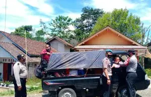 Ipda Samsul Aripin,SH Pimpin Langsung Giat Ops Yustisi PPKM Level 3 di Wilkum Polsek