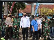 Kapolres Garut Hadiri Pembukaan Kejuaraan Balap Sepeda ICF National Championship 2021