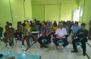 Polsek Cihurip Monitoring Kegiatan Musdes RKPdes 2022 Desa Cisangkal kec.Cihurip-Garut