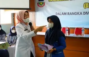 Sosialisasikan Pangan B2SA, DKP Garut Beri 500 Kudapan Bergizi Untuk Anak Sekolah