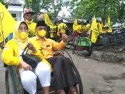 Ketua Partai Golkar DPD kabupaten indramayu, H. Syaefudin Peringati HUT Golkar Ke 57