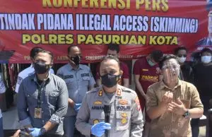 Tersangka Kasus Skimiming, Dua Warga Asing Berhasil Di tangkap Polres Pasuruan