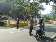 Kapolsek Cisompet Hilman Nugraha Gelar Yustisi OPS,Dan PenegasanPPKM Darurat Level Tiga