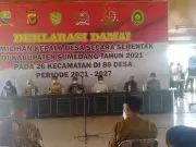 Bupati Sumedang Dony Ahmad Munir,Pilkades Jangan Dinodai Tetap Aman Dan Damai.