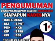 Sunaryo,S,sos. Cakades Klompang, Siap Menuju Desa Maju Dan Berkarya