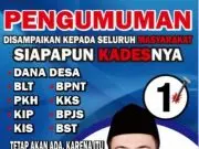 Sunaryo,S,sos. Cakades Klompang, Siap Menuju Desa Maju Dan Berkarya