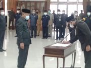 Bupati Sumedang H.Dony Ahmad, Lantik 7 Pejabat Pimpinan Tinggi Pratama.