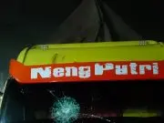 Satreskrim Polsek Pamulihan Amankan Dua Pelaku perusakan Kaca Dan Spion Kendaraan Truk.