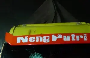 Satreskrim Polsek Pamulihan Amankan Dua Pelaku perusakan Kaca Dan Spion Kendaraan Truk.