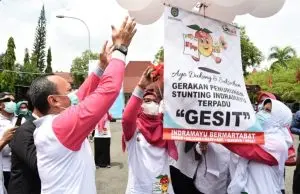 Posisi Tiga Besar di Jabar -Indramayu,Turunkan 50 Persen Lebih Kasus Balita Stunting