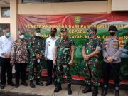 Pangdam III Siliwangi Didampingi Wakil Bupati dan Kapolres Garut Tinjau Lokasi Paska Banjir dan Berikan Bantuan