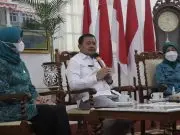 Bupati Sumedang H.Dony Ahmad Munir,terima kunjungan Tim PKK Provinsi Jawa-Barat