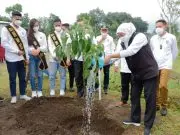 Gubernur Jatim Khofifah, Tanam 4000 Bibit Tanaman di Njulung Argo Edu Tourism Malang