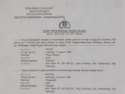 Polsek Sukagumiwang, menerbitkan Surat Keterangan Orang Hilang pada Kamis, 2 Desember 2021
