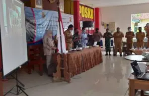 Konsultasi Publik Pembangunan Jalan Tol Jember- Lumajang, dilaksanakn Dipendopo Kecamatan Tanggul