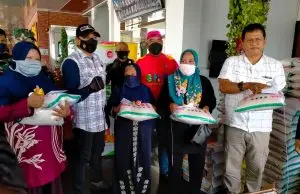 Polres Sumedang, gelar gerai presisi Vaksinasi Covid-19,di balong BHS Sumedang.