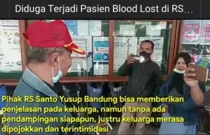 Oknum Dokter Jaga IGD Rumah Sakit Santo Yusup Bandung Diduga Langgar SOP