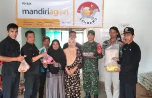 Agen Mandiri PD BJA Salurkan BPNT 205 KKS