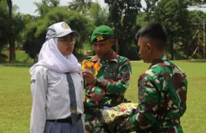 Yonif 315/Garuda, Gelar Latihan Dasar Kepemimpinan Kepada Siswa Siswi SMAN 3 Bogor