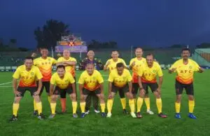 Laga Puncak Pertandingan Sepakbola Piala Bergilir Pangdam III/Slw, dimeriahkan Pertandingan Eksibisi Sepakbola Pejabat Utama Kodam III/Slw VS Pejabat Utama Hubad