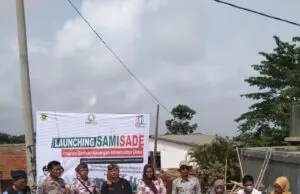 Pemdes Kuta Lakukan Launcing Samisade, Rencanakan Betonisasi Jalan Desa
