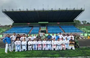 Kontingen Karate Kodam III/Slw, Targetkan 10 Medali Emas Di Ajang Kejuaraan Piala Raja International Championship Yogyakarta