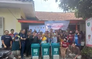 Institut Teknologi Bandung (ITB), Berikan Tempat Sampah Cerdas Ke PEMDES Cangkringan