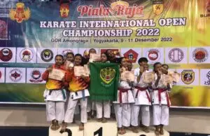 Kontingen Karate Kodam III/Slw, Raih Juara 3 Umum Di Ajang Kejuaraan Piala Raja International Open Championship Yogyakarta