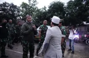 *Lagi..!, Dari Siang Hingga Malam, Pangkogasgabpad Yakinkan Keamanan Kunker Wapres RI Ke Cianjur*